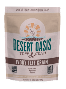 Ivory Teff Grain 1lb (6 Pack) - Desert Oasis Teff & Grain